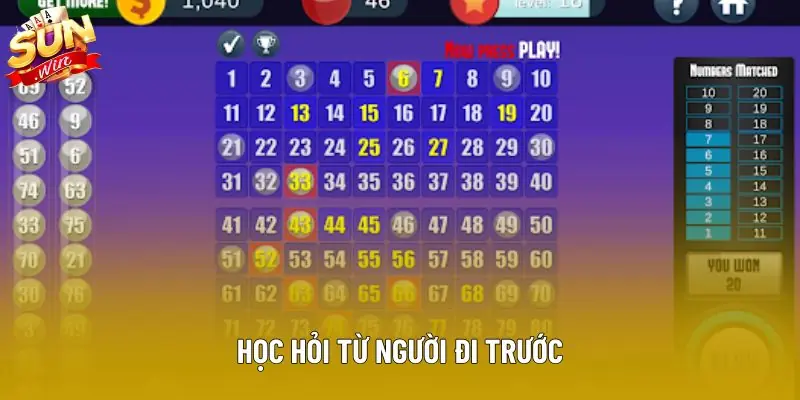 Học hỏi từ người đi trước