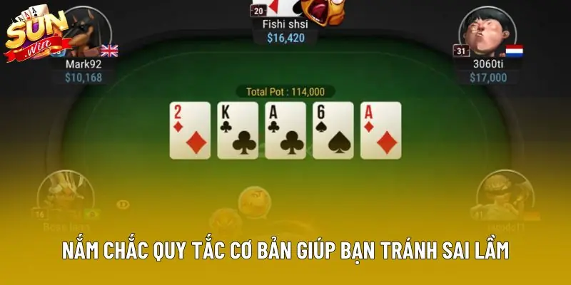 Nắm chắc quy tắc cơ bản giúp bạn tránh sai lầm Nắm chắc quy tắc cơ bản giúp bạn tránh sai lầm