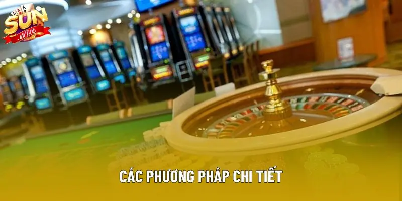 Các phương pháp chi tiết Các phương pháp chi tiết