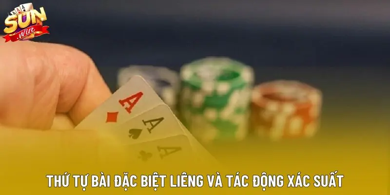 Thứ tự bài đặc biệt liêng và tác động xác suất